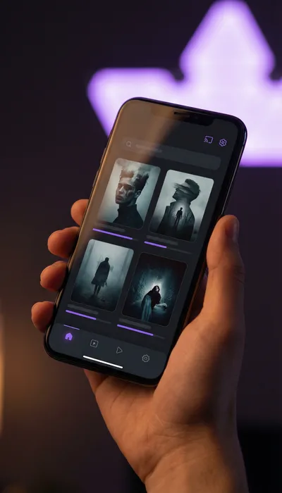 91手机客户端界面展示